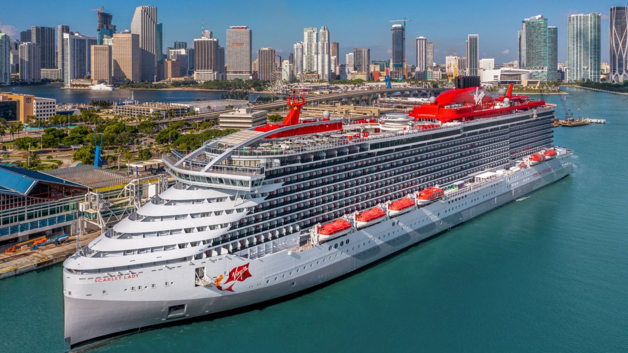 Adults-only cruise deck with ocean views