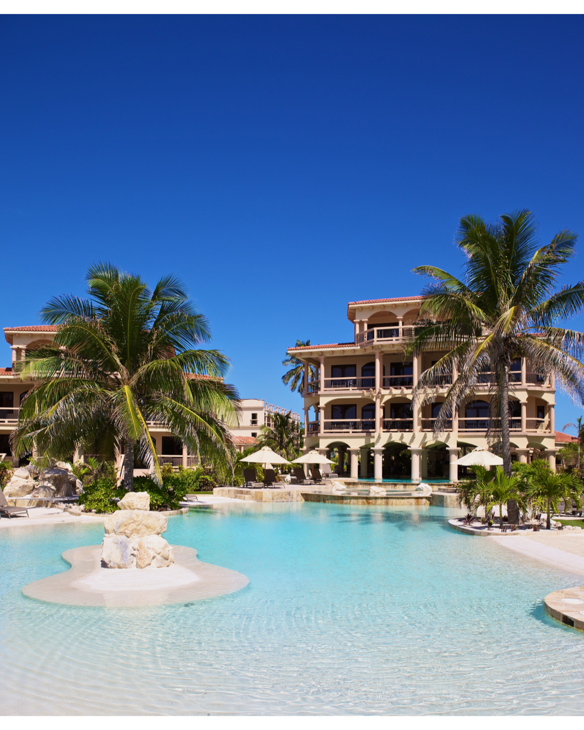Luxury all-inclusive Caribbean resort