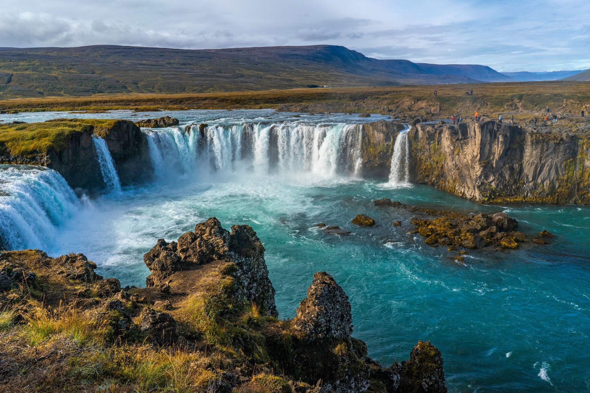 Iceland landscape for a short stopover trip