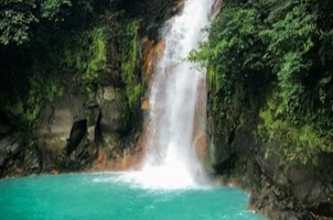Costa Rica rainforest and coastline