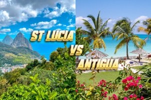 St. Lucia vs Antigua honeymoon comparison