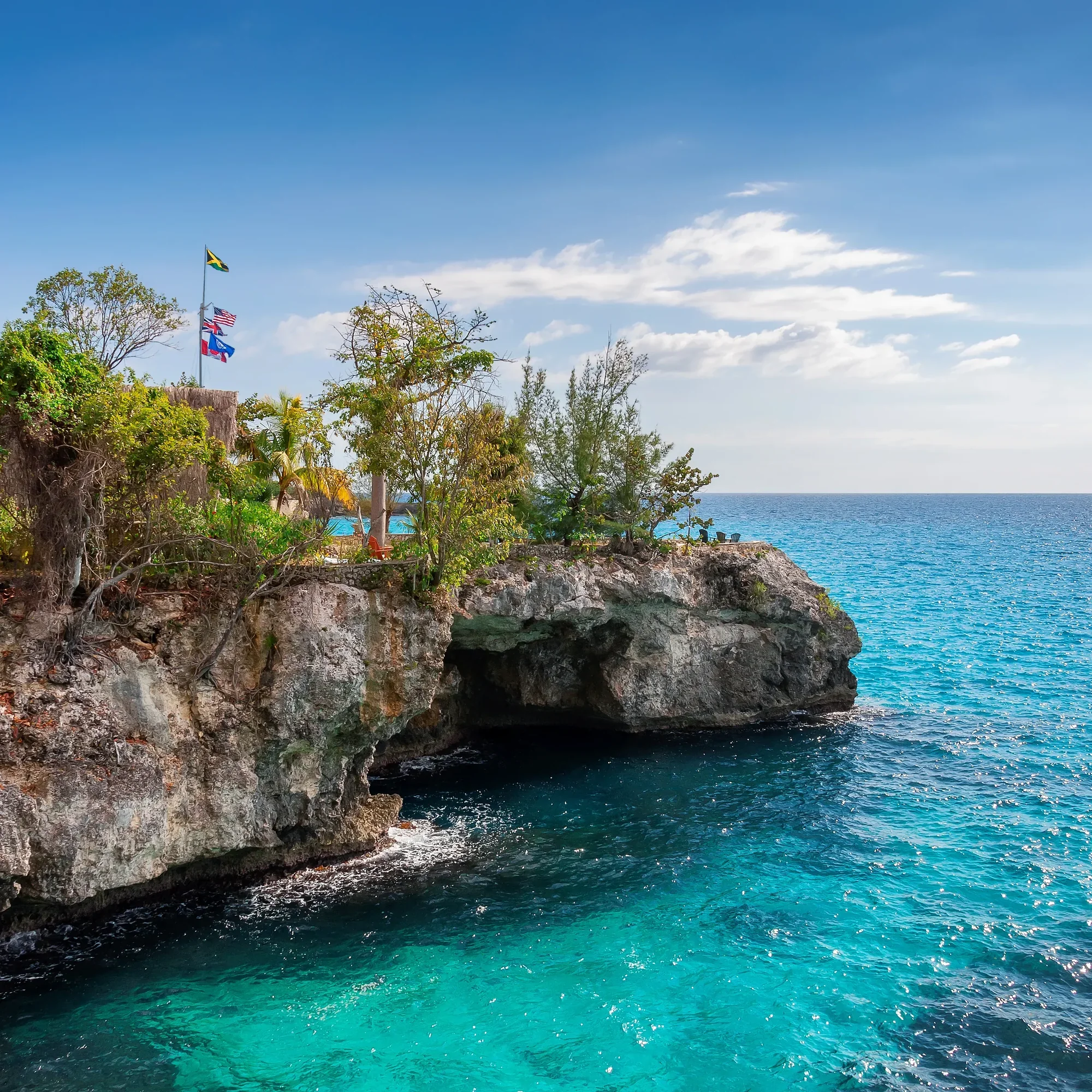 Jamaica coastline and resort planning