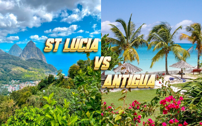 St. Lucia and Antigua honeymoon comparison